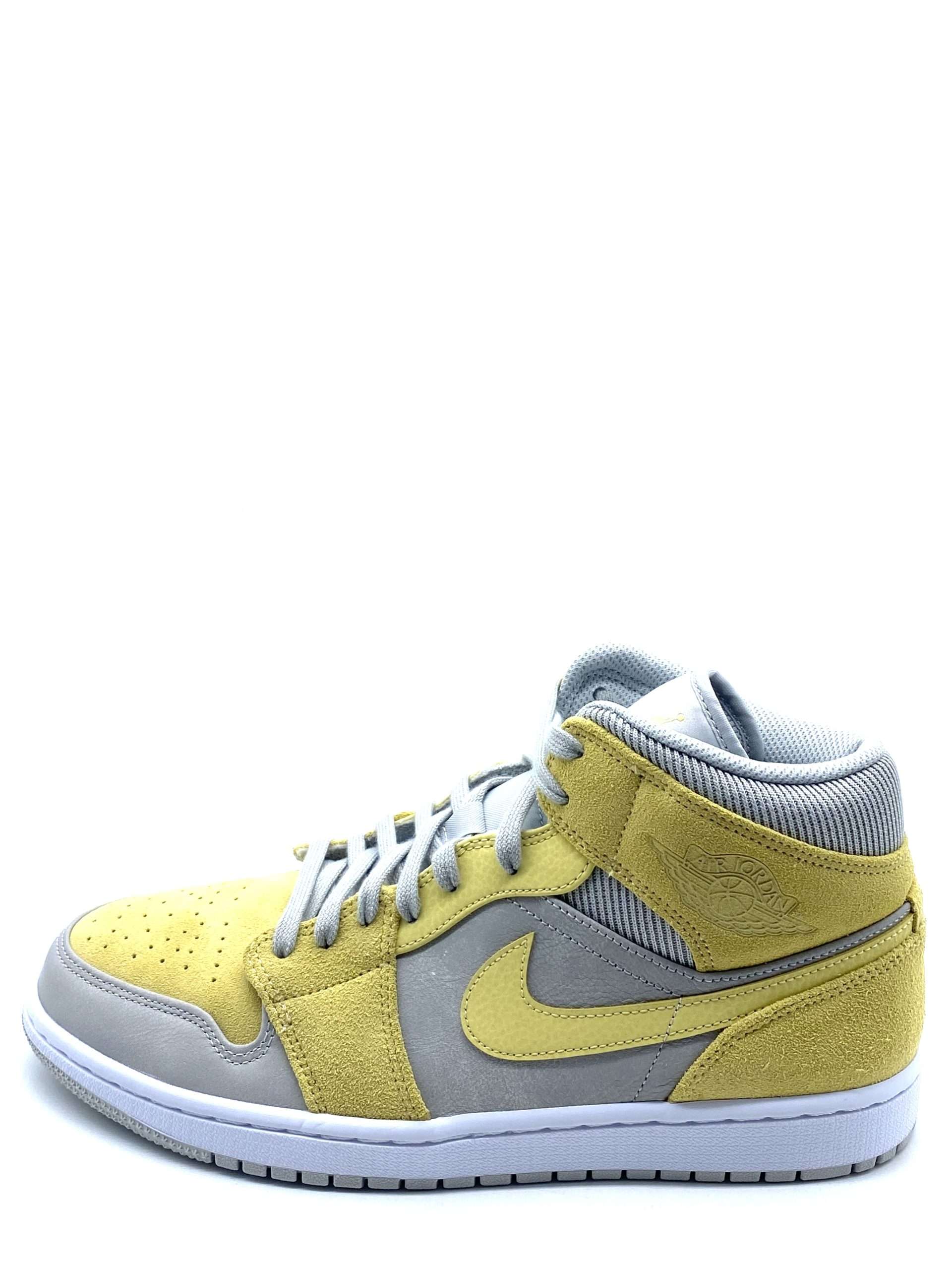 jordan 1 mid mixed textures yellow