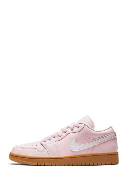 Pink Nike Air Jordan 1 sko med lav overdel