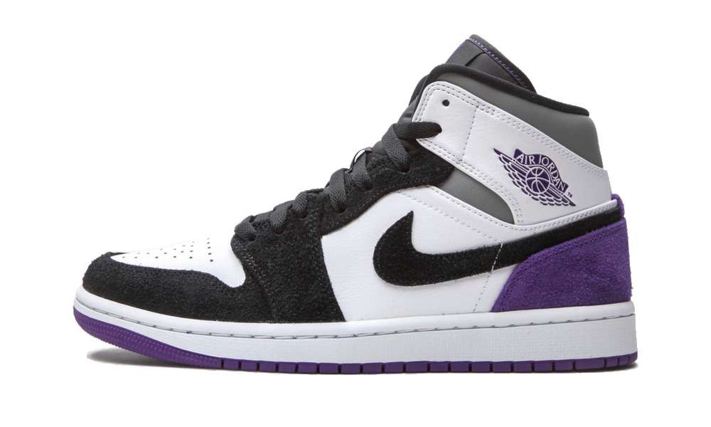 nike air jordan 1 mid se purple