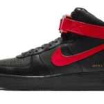 Air Force 1 High x ALYX "University Black Red"