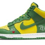 SB Dunk High x Supreme "By Any Means Brazil"